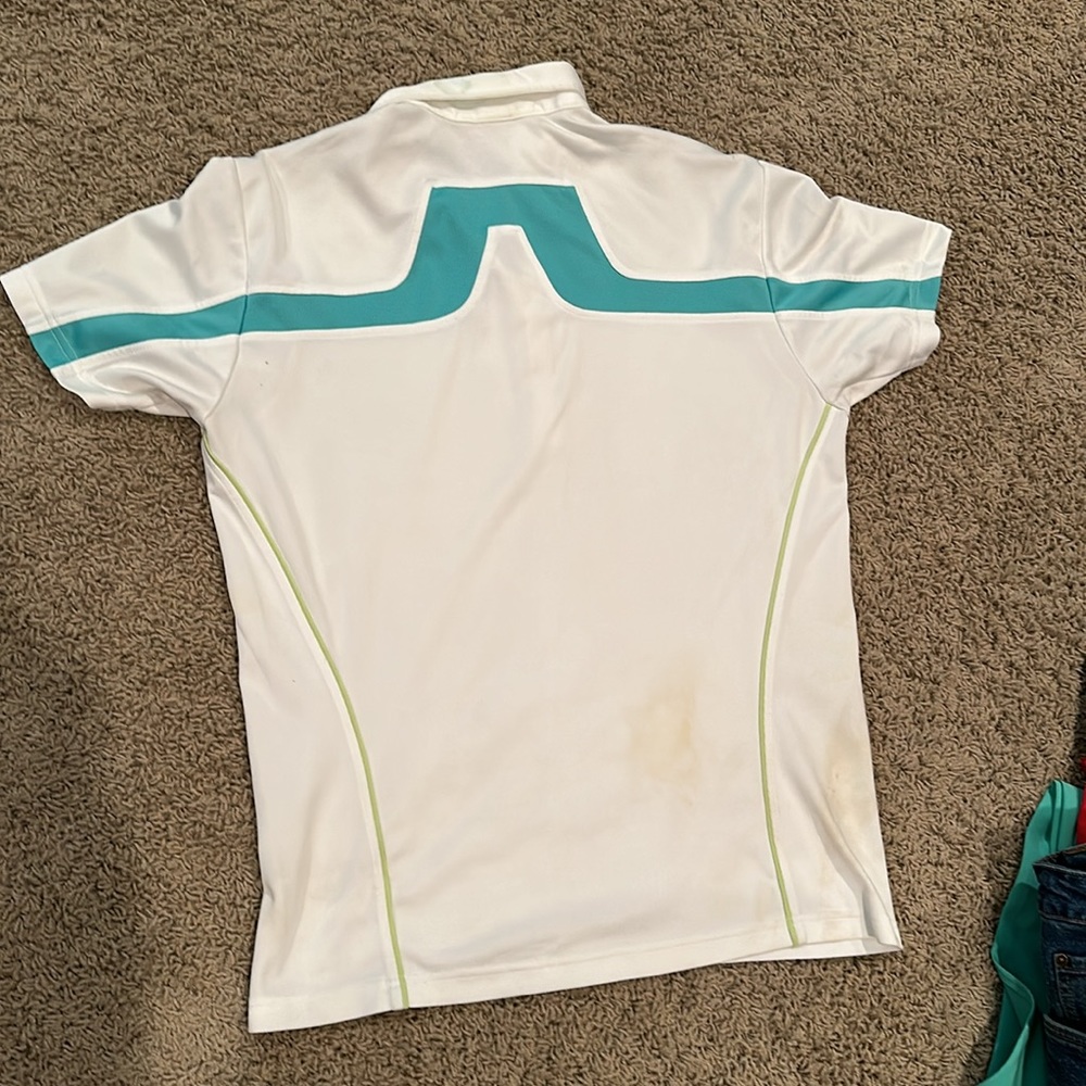 J. Lindeberg (JL) mens golf polo size L.